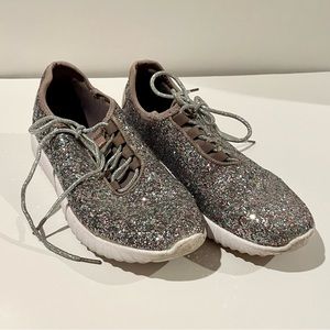 Southern Fried Chics Glitterbomb Sneakers Size 9
